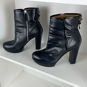 Nine West Anka Platform Ankle Boots 8.5